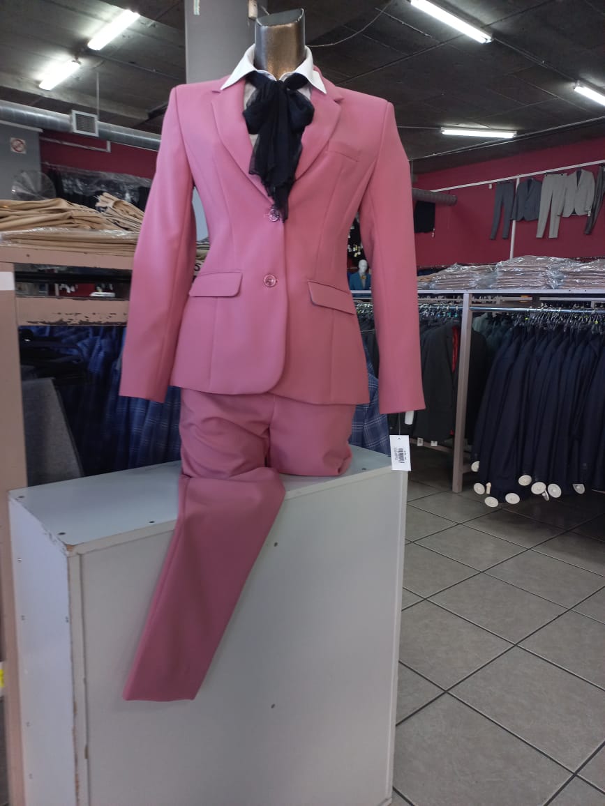 Dusty Pink Blazer Set
